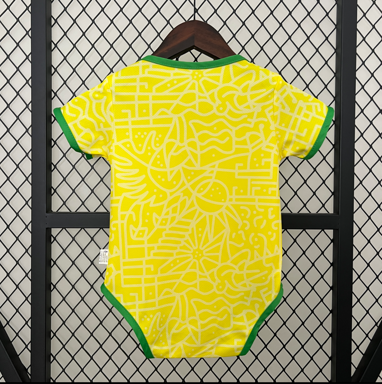 Maillot de Brésil bébé domicile 2024