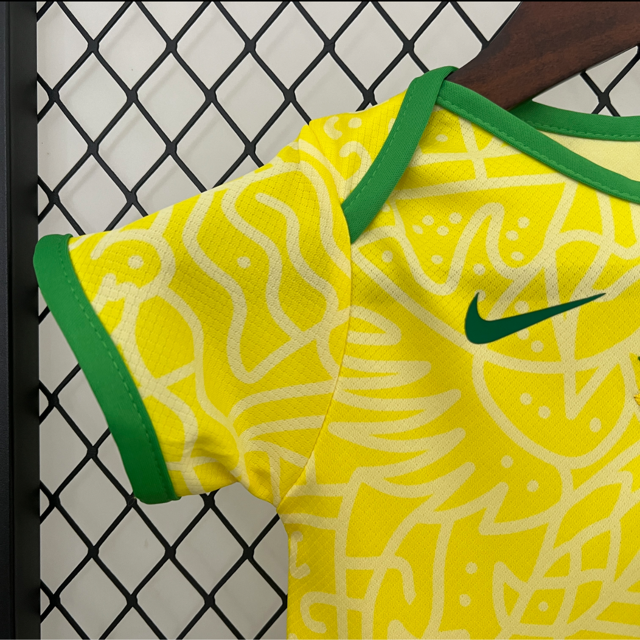 Maillot de Brésil bébé domicile 2024
