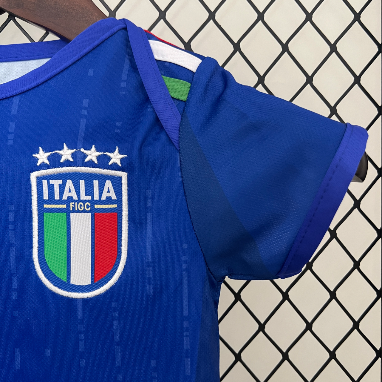 Maillot Italie bébé domicile 2024