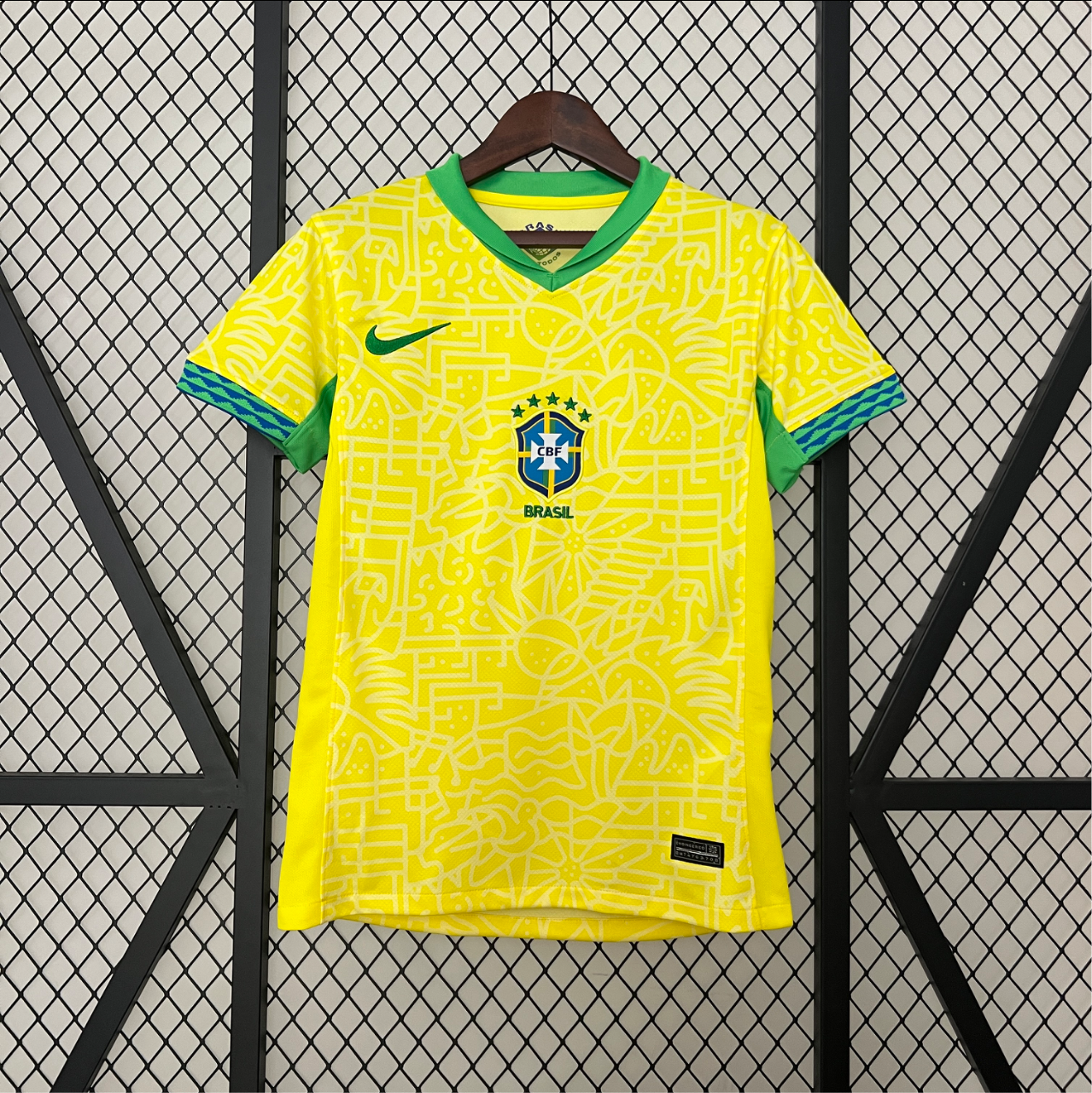 Maillot de Brésil femme domicile 2024