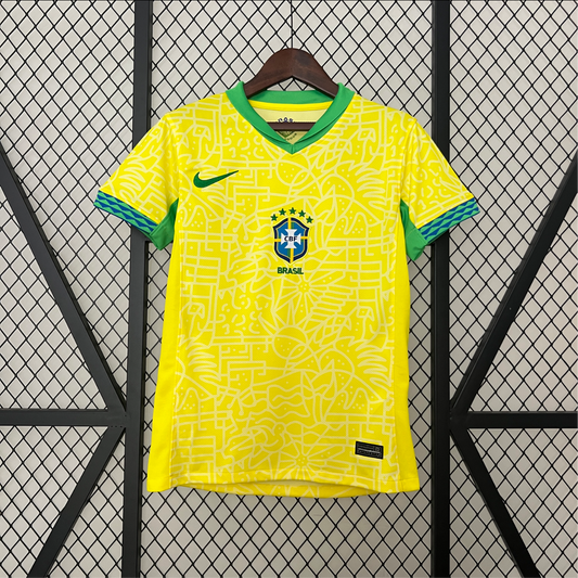 Maillot de Brésil femme domicile 2024