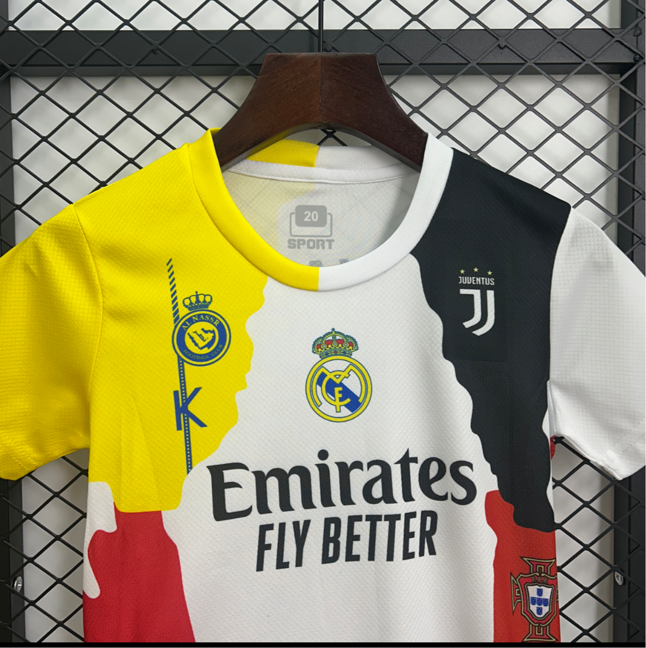 Juventus enfants Cristiano Ronaldo commémorative