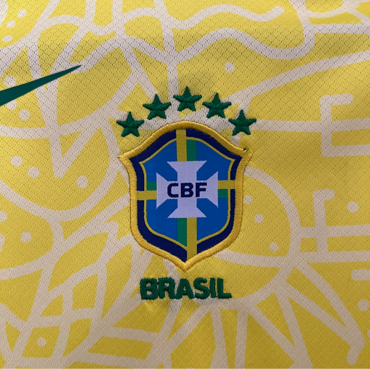 Maillot de Brésil bébé domicile 2024
