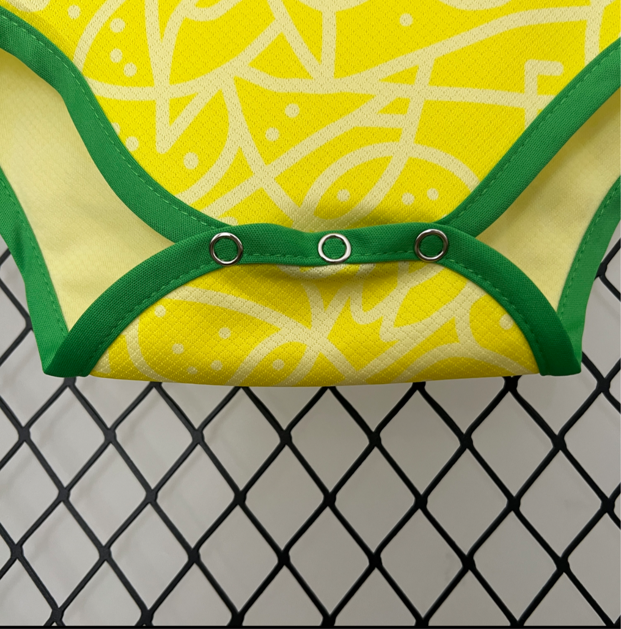 Maillot de Brésil bébé domicile 2024
