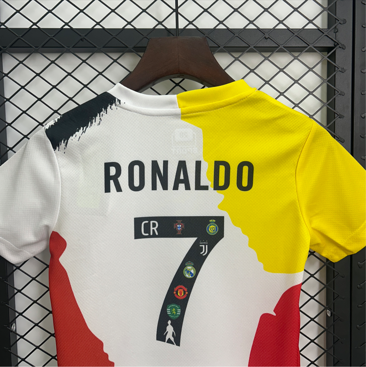 Juventus enfants Cristiano Ronaldo commémorative