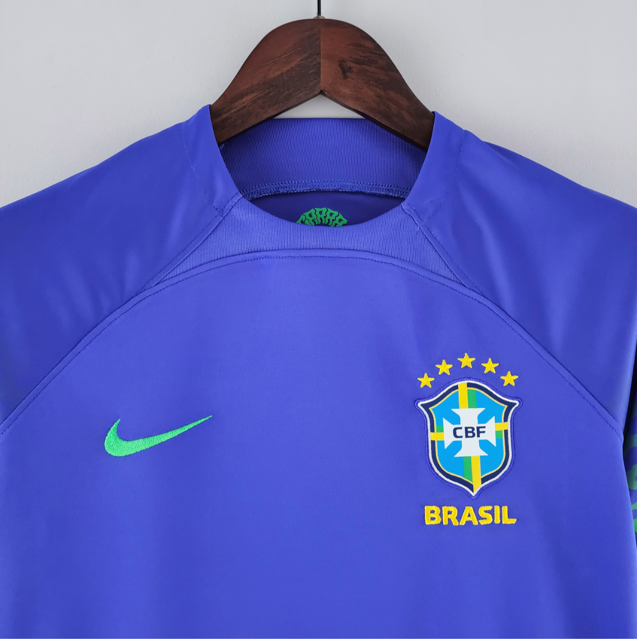 Maillot de Brésil femme coupe du monde 2022 extérieur